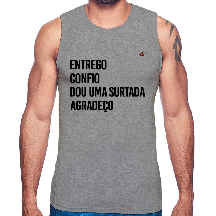 Regata Dou uma surtada - Cinza