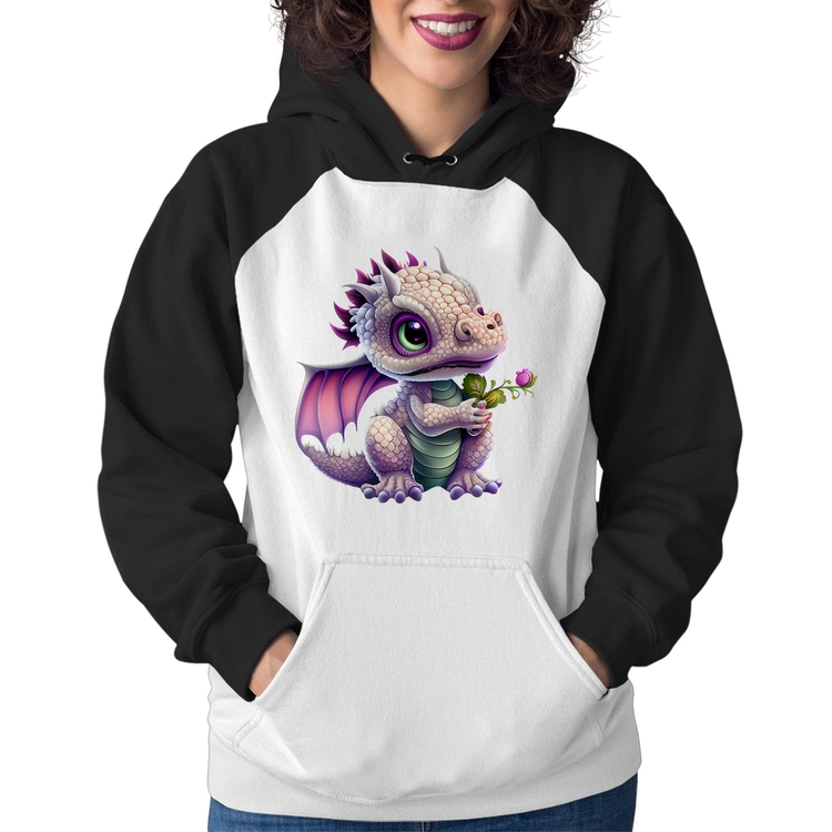 Moletom Feminino Dragão Bebê