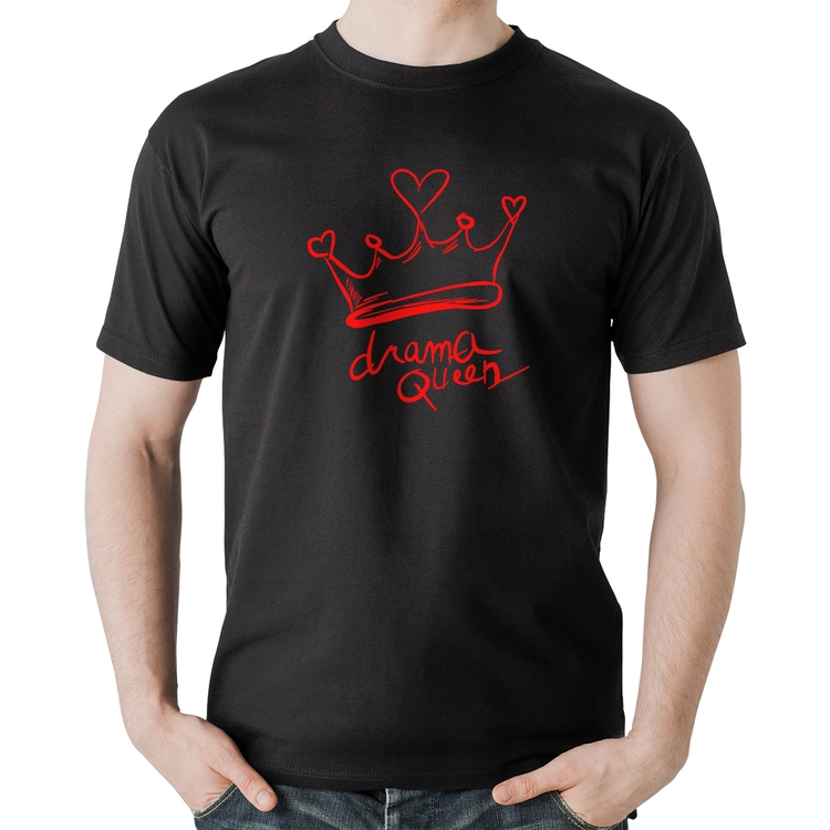 Camiseta Algodão Drama Queen