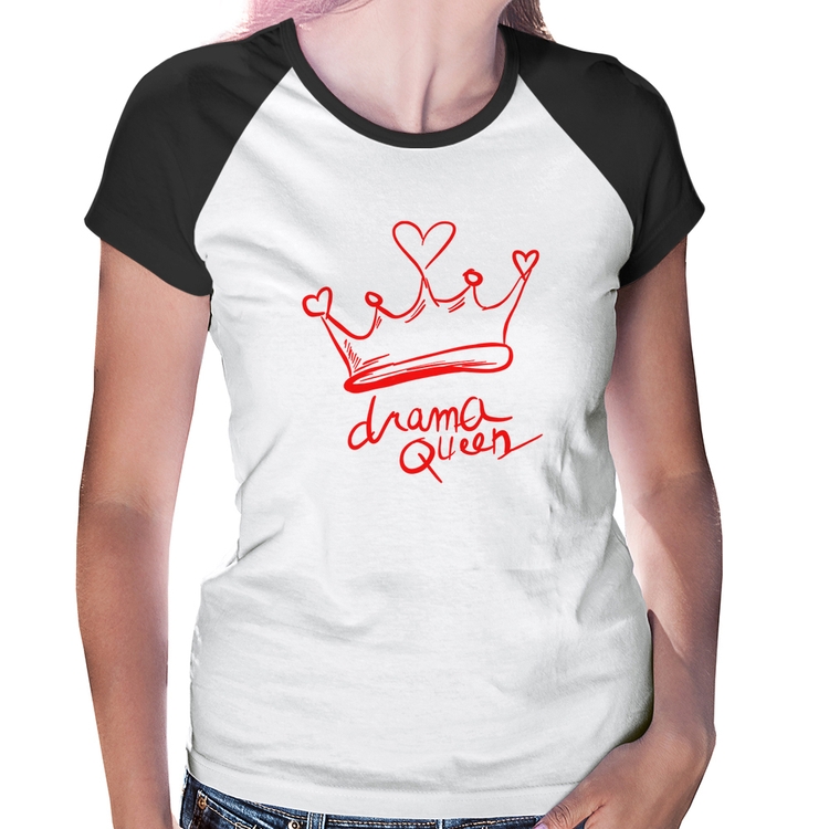 Baby Look Raglan Drama Queen