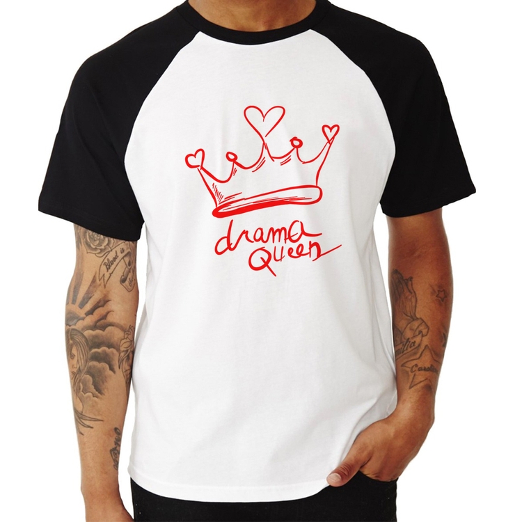 Camiseta Raglan Drama Queen
