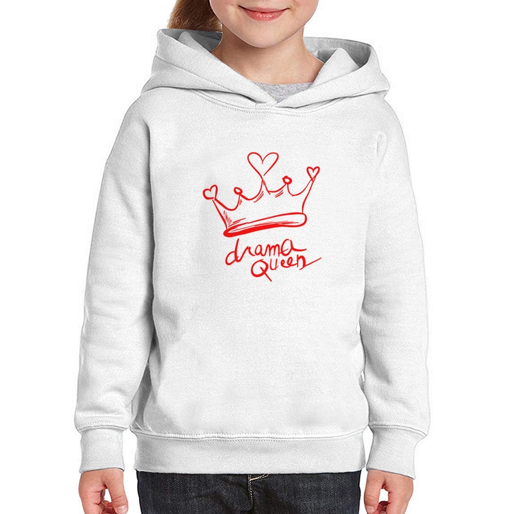 Moletom Infantil Drama Queen