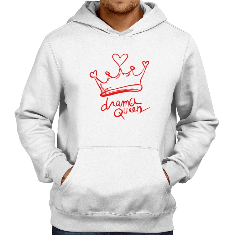 Moletom Drama Queen - Branco