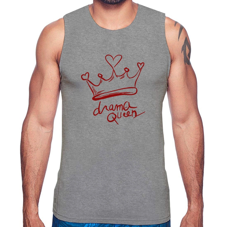 Regata Drama Queen - Cinza