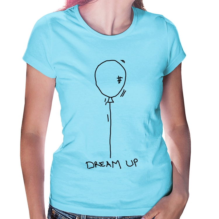 Baby Look Dream Up - Azul Bebê