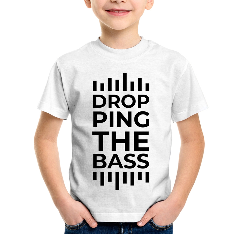 Camiseta Infantil Dropping The Bass
