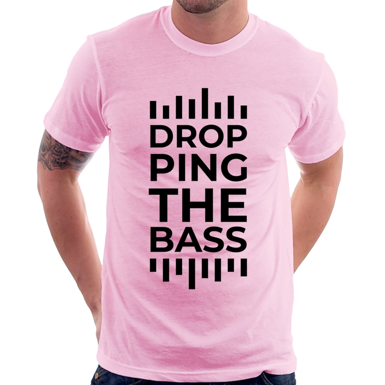 Camiseta Dropping The Bass - Rosa Bebê