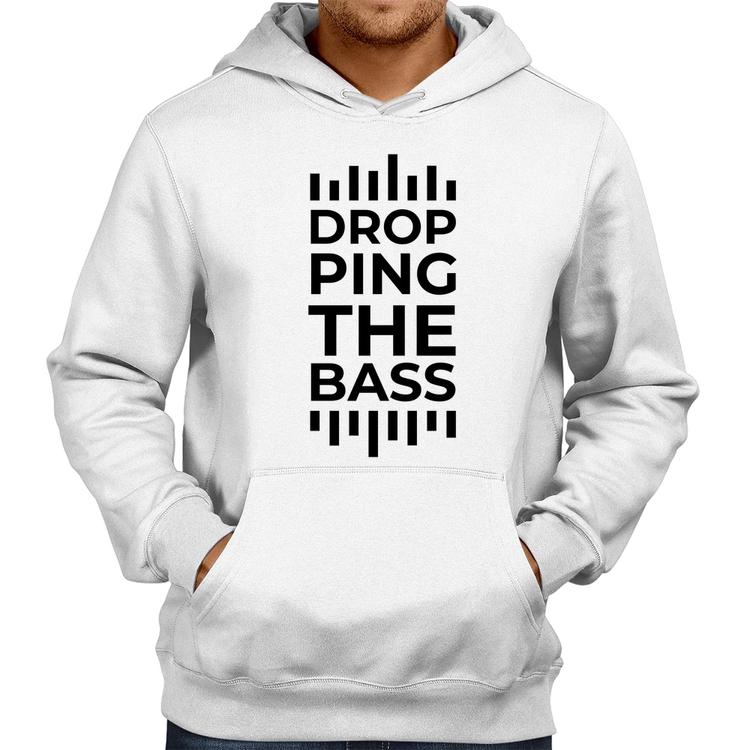 Moletom Dropping The Bass - Branco