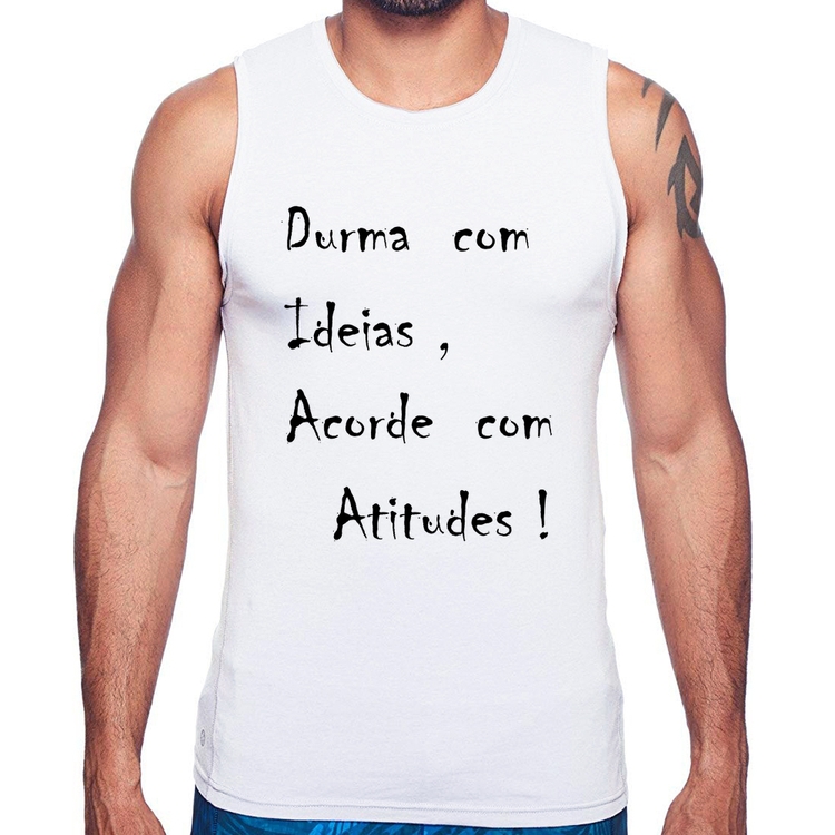 Regata Durma Com Ideias Acorde Com Atitudes