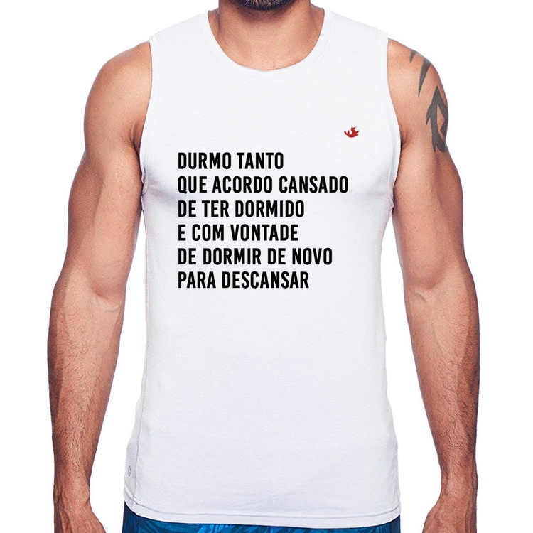 Regata Durmo tanto que acordo cansado