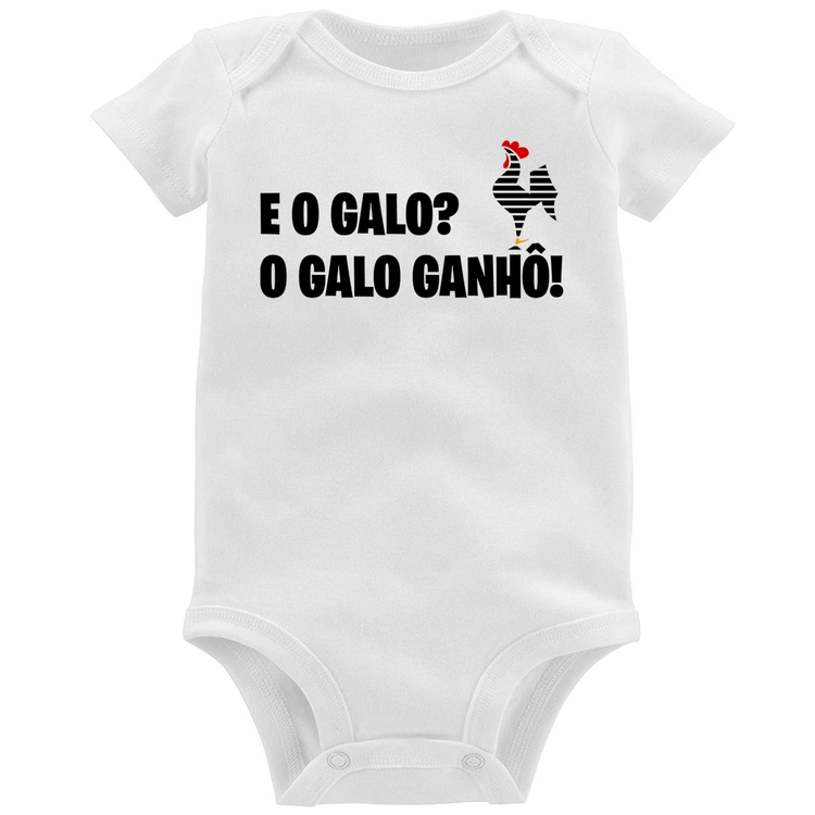Body Bebê E o galo? O galo ganhô!