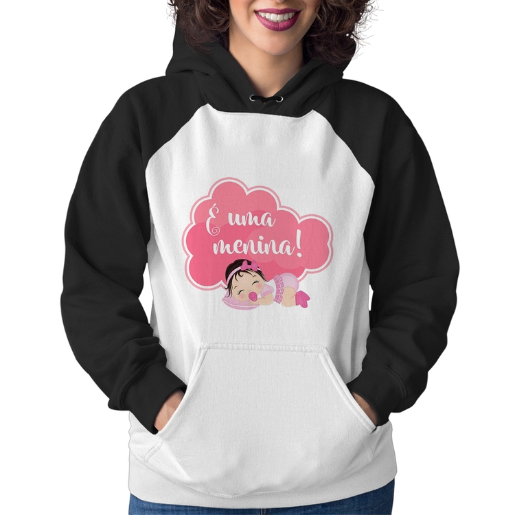 Moletom Feminino É uma uma menina