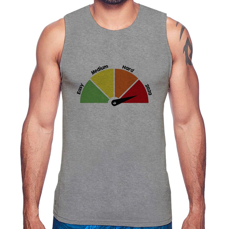 Regata Easy, Medium, Hard, 2020 - Cinza