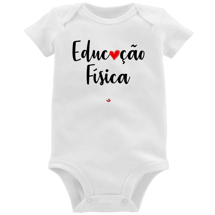 Body Bebê Educação Física por amor