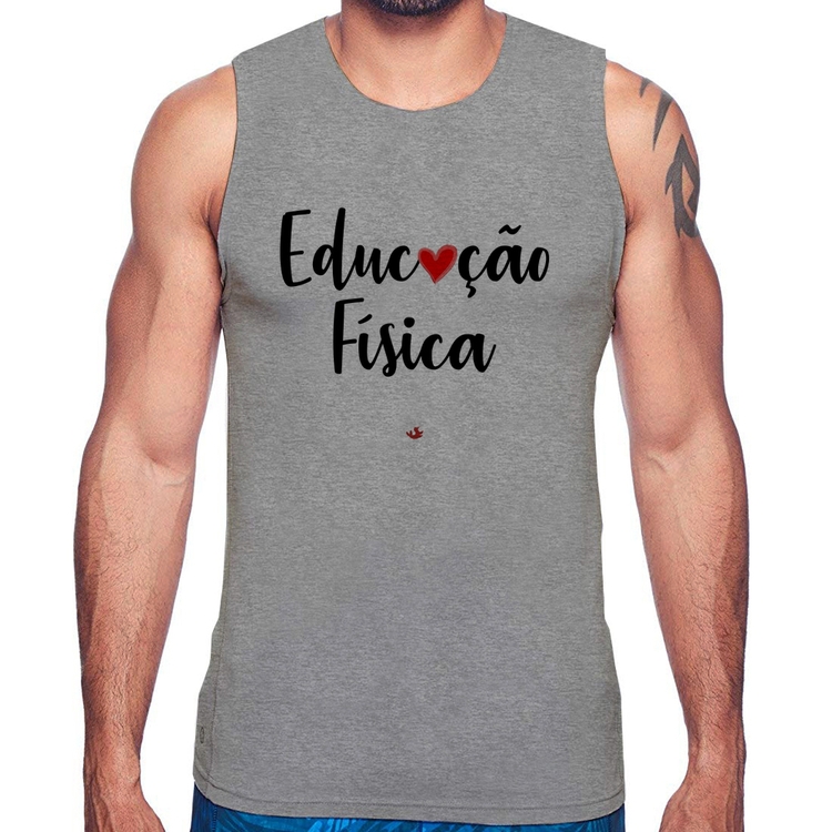 Regata Educação Física por amor - Cinza