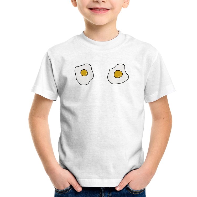 Camiseta Infantil Eggs