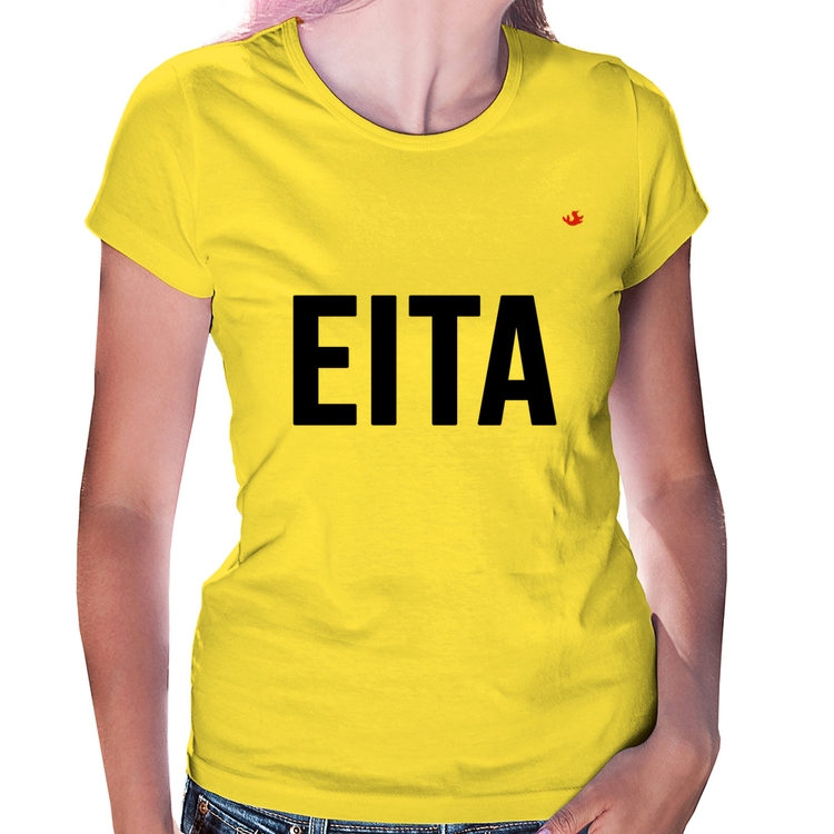 Baby Look Eita - Amarela