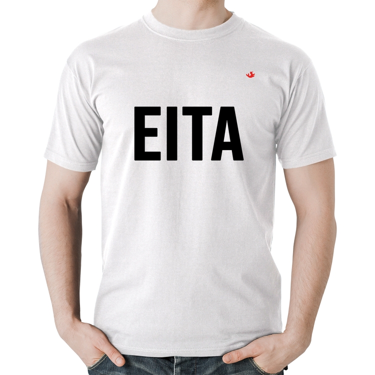 Camiseta Algodão Eita - Branca