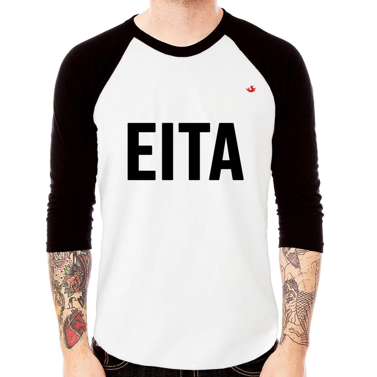 Camiseta Raglan Eita Manga 3/4