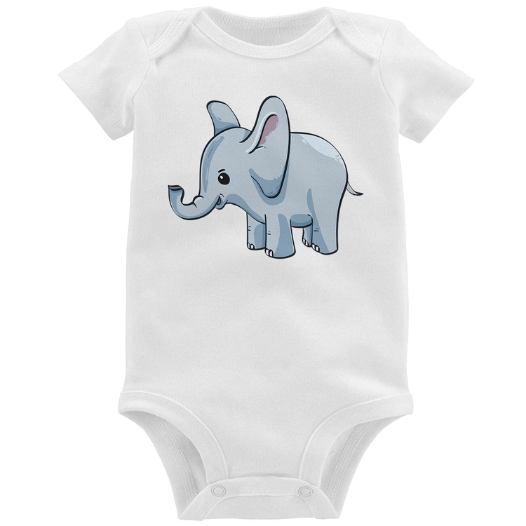 Body Bebê Elefante Bebê
