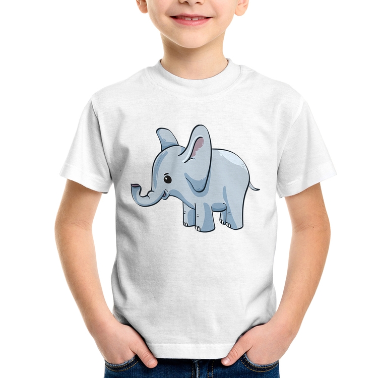 Camiseta Infantil Elefante Bebê