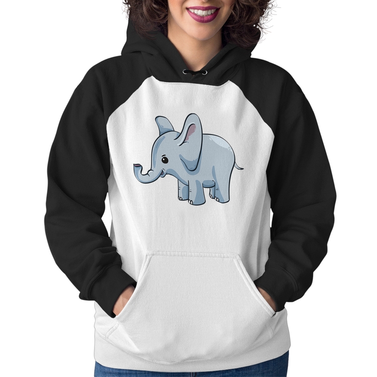 Moletom Feminino Elefante Bebê