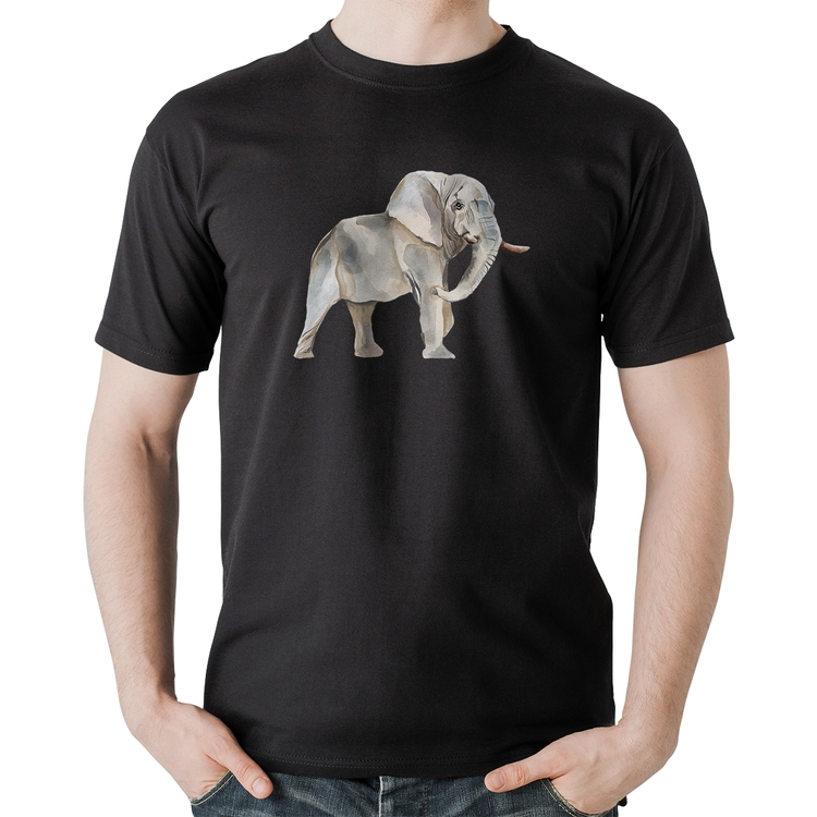 Camiseta Algodão Elefante