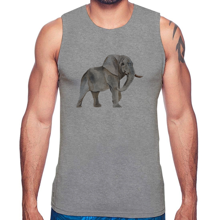 Regata Elefante - Cinza