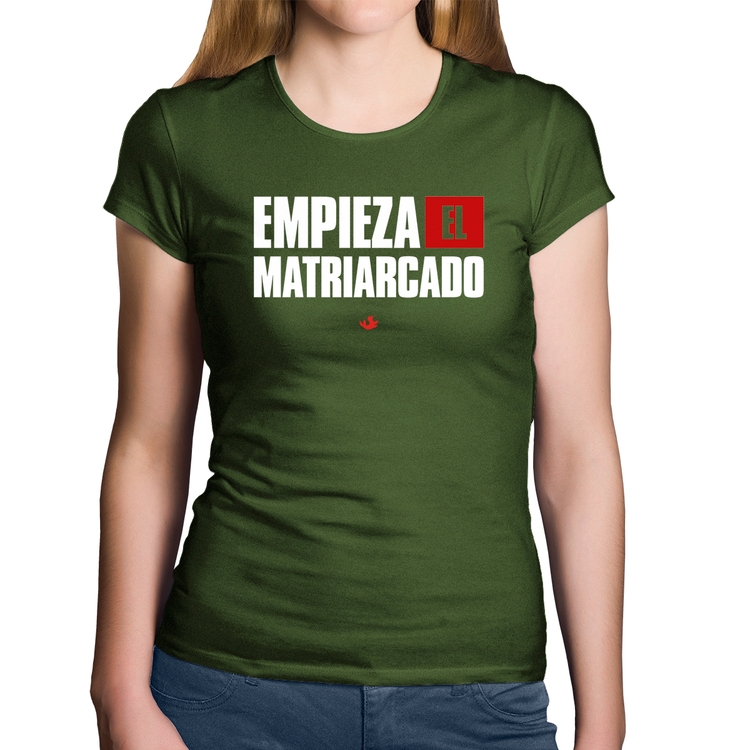 Baby Look Algodão ¡Empieza el matriarcado! - Musgo