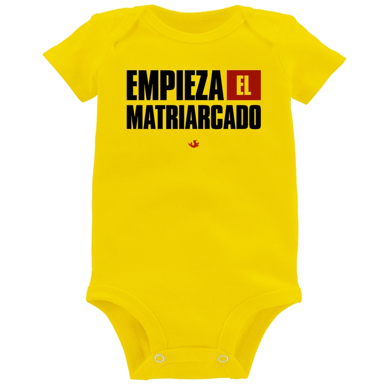 Body Bebê ¡Empieza el matriarcado! - Amarelo