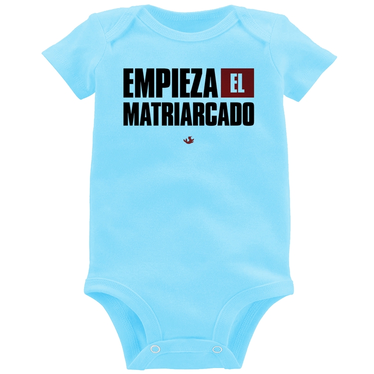 Body Bebê ¡Empieza el matriarcado! - Azul Bebê