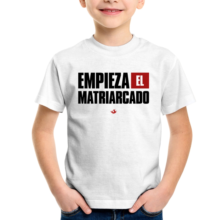Camiseta Infantil ¡Empieza el matriarcado!