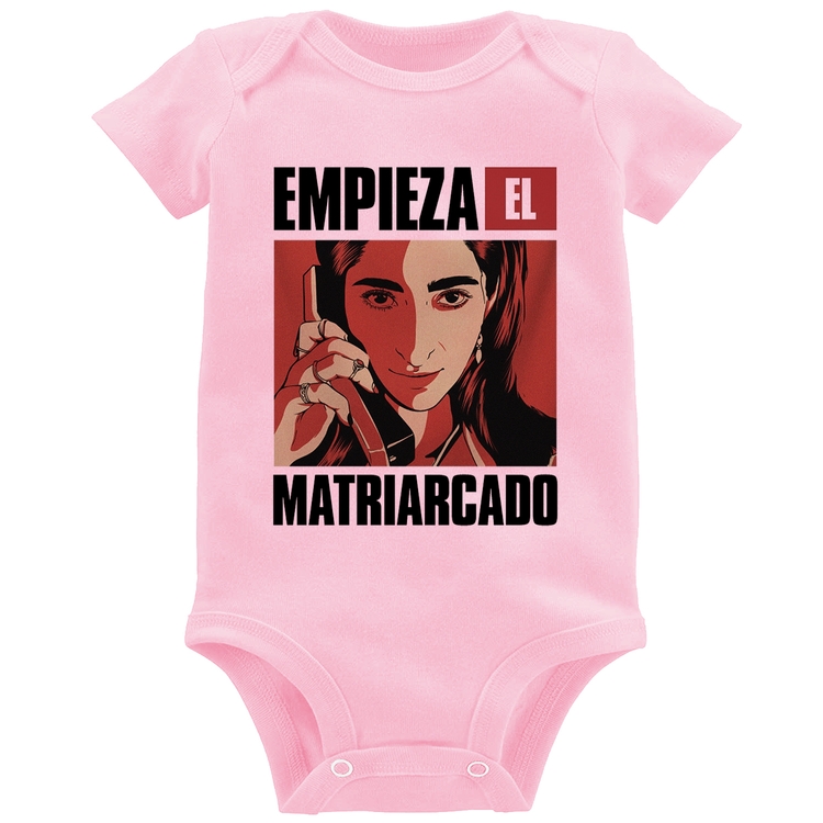 Body Bebê Empieza el matriarcado - Rosa Bebê