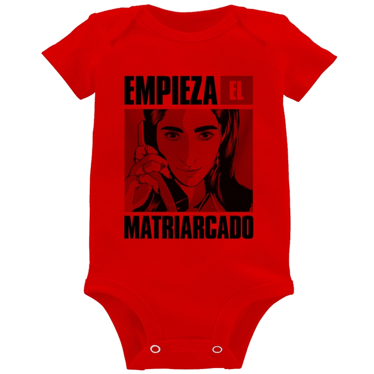 Body Bebê Empieza el matriarcado - Vermelho