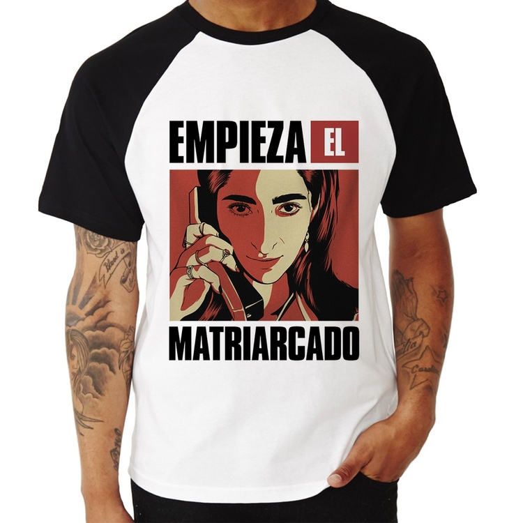 Camiseta Raglan Empieza el matriarcado