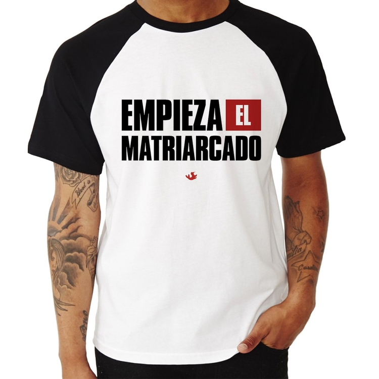 Camiseta Raglan ¡Empieza el matriarcado!