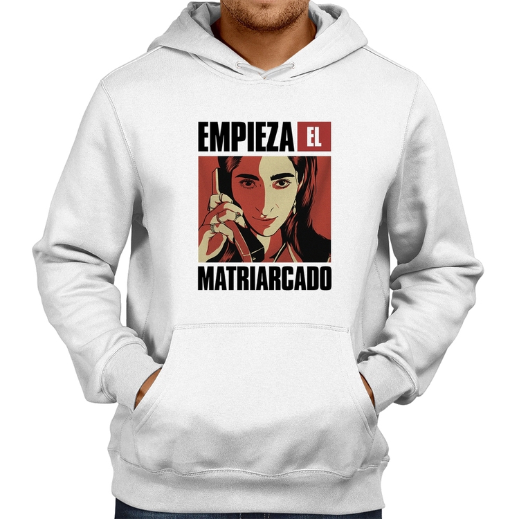 Moletom Empieza el matriarcado - Branco
