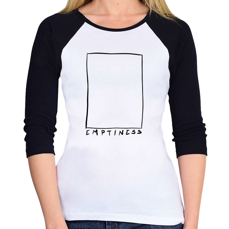 Baby Look Raglan Emptines Manga 3/4