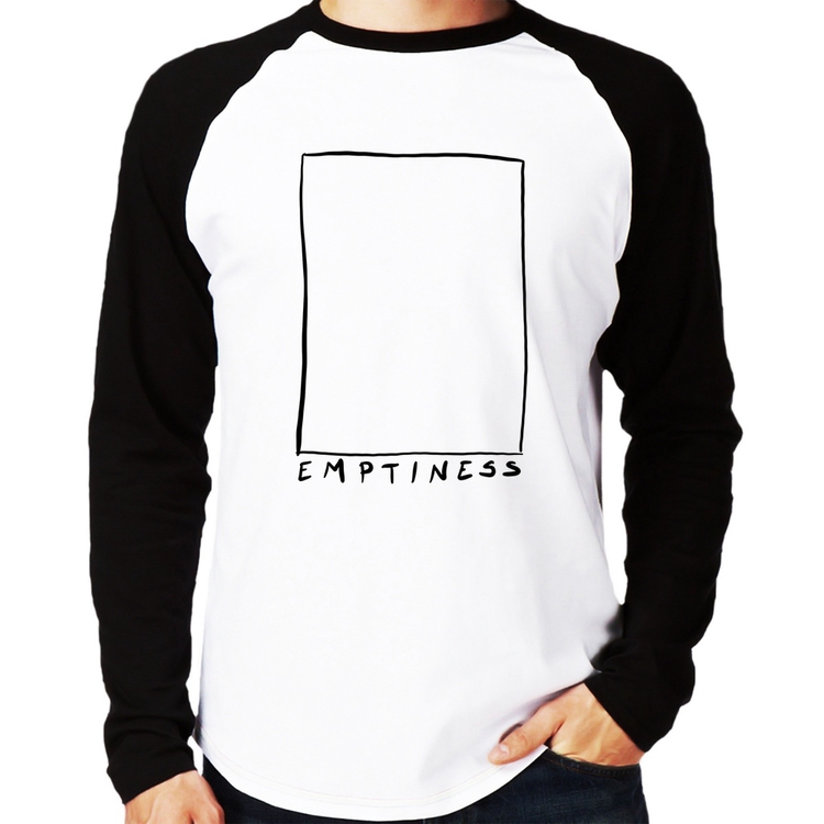 Camiseta Raglan Emptines Manga Longa