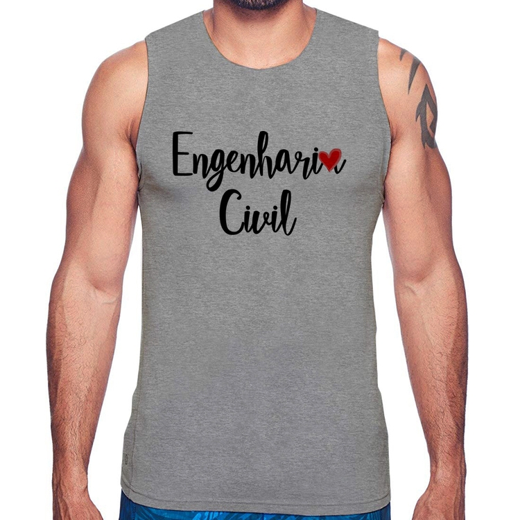 Regata Engenharia Civil - Cinza