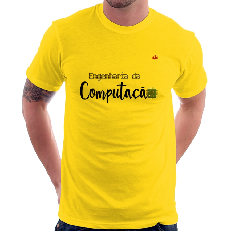Camiseta Engenharia da Computação - Amarela