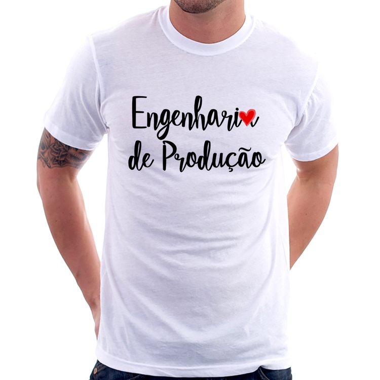 Camiseta Engenharia de Produção