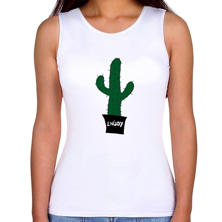 Regata Feminina Enjoy Cactus