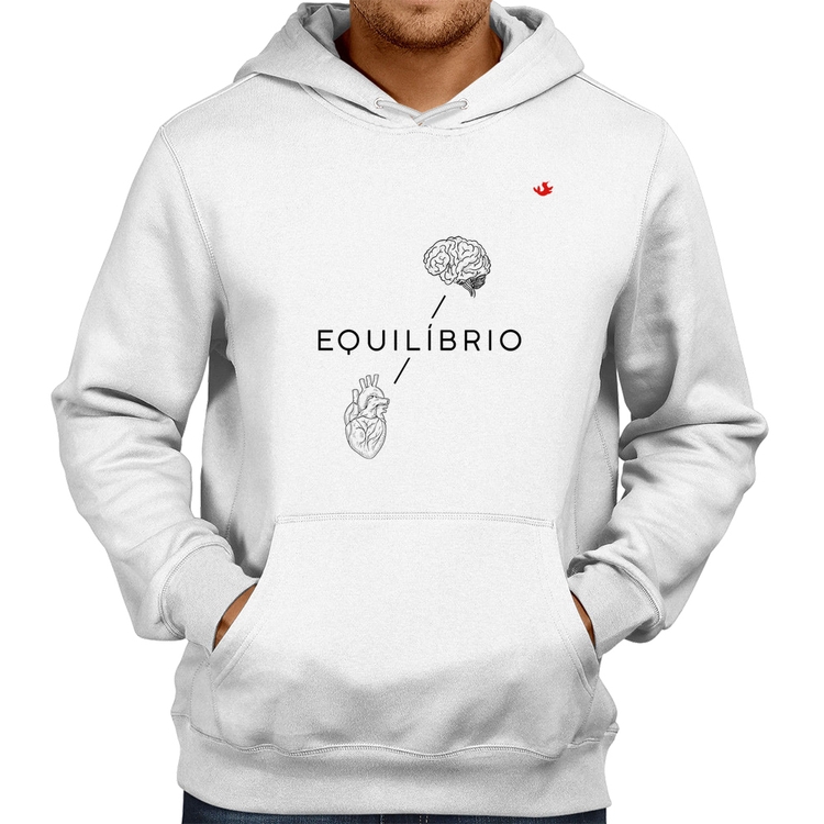 Moletom Equilíbrio - Branco