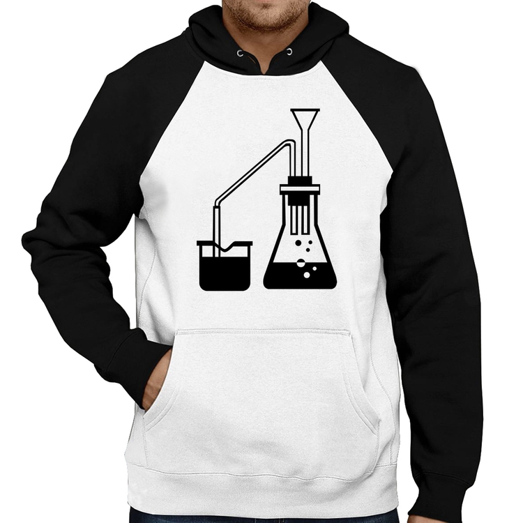 Moletom Química Erlenmeyer e Bequer
