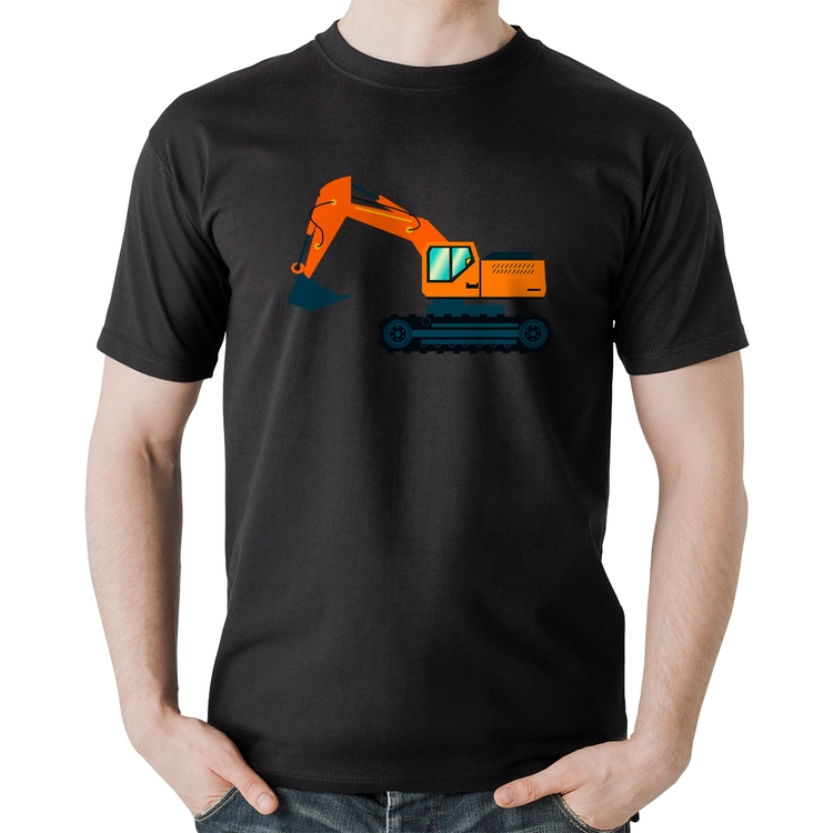 Camiseta Algodão Escavadeira