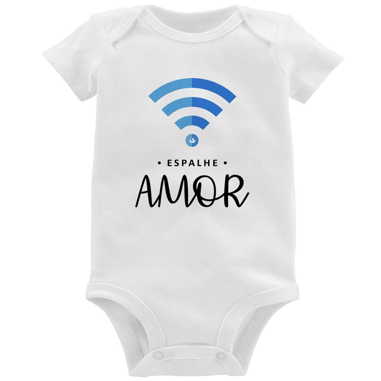 Body Bebê Espalhe amor
