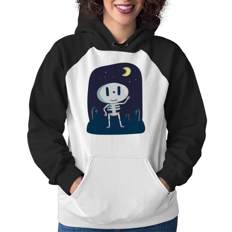 Moletom Feminino Esqueleto