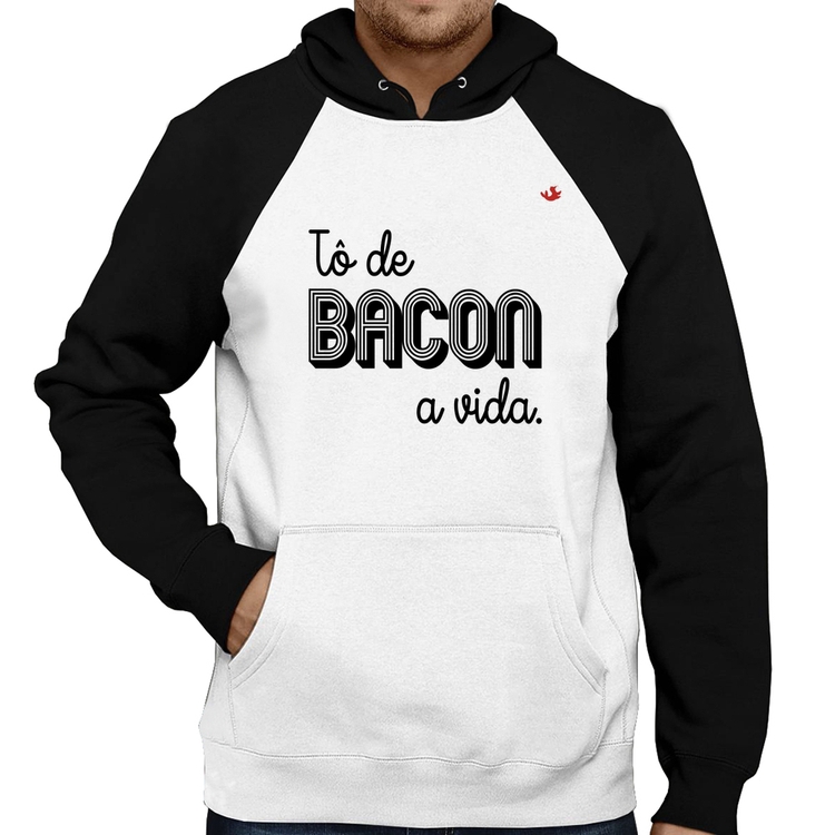 Moletom Estou de bacon a vida