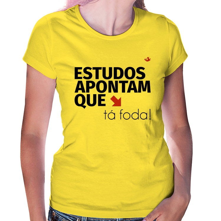 Baby Look Estudos apontam que: tá foda! - Amarela